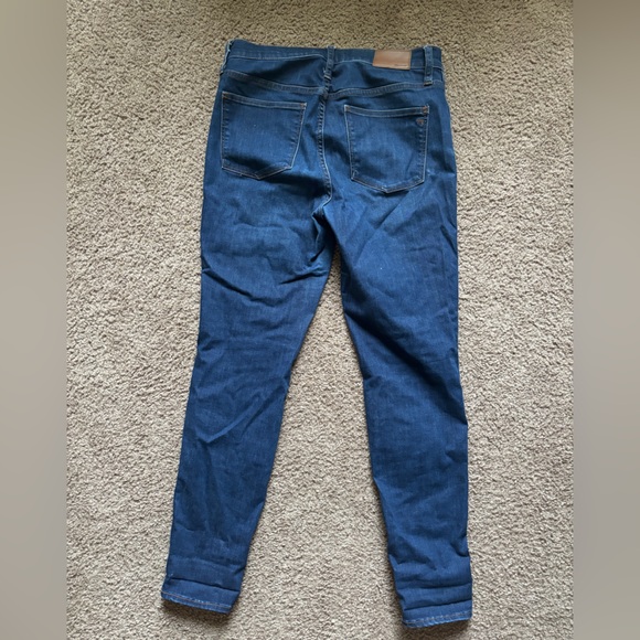 Madewell 10 inch high rise skinny jean - Picture 4 of 7